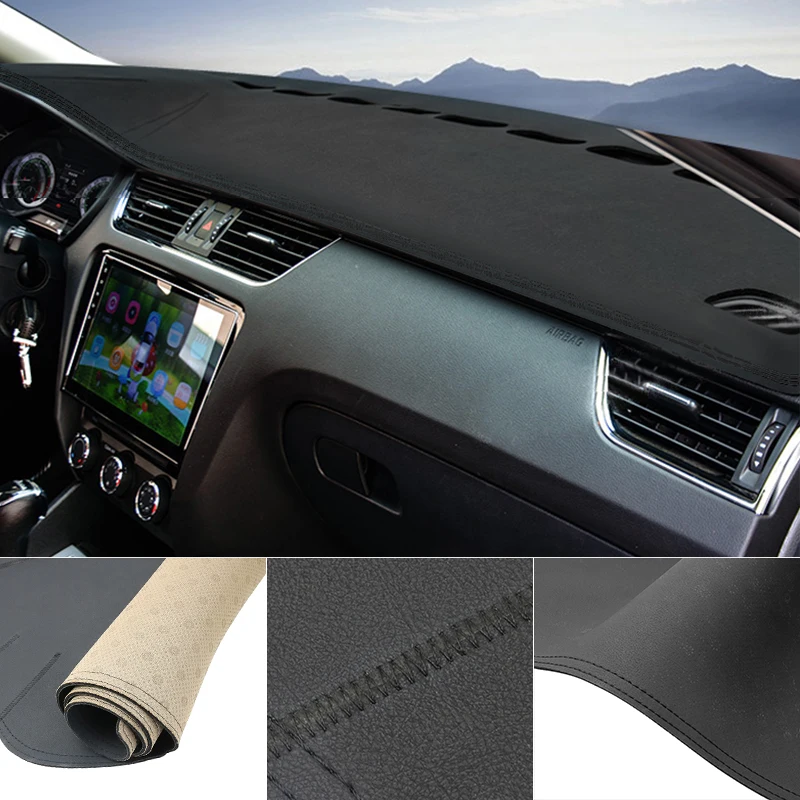 

Dashboard Cover Protective Pad for Mitsubishi Lancer 2008~2016 Ralliart EVO X Galant Fortis EX Accessories Dash Board Sunshade