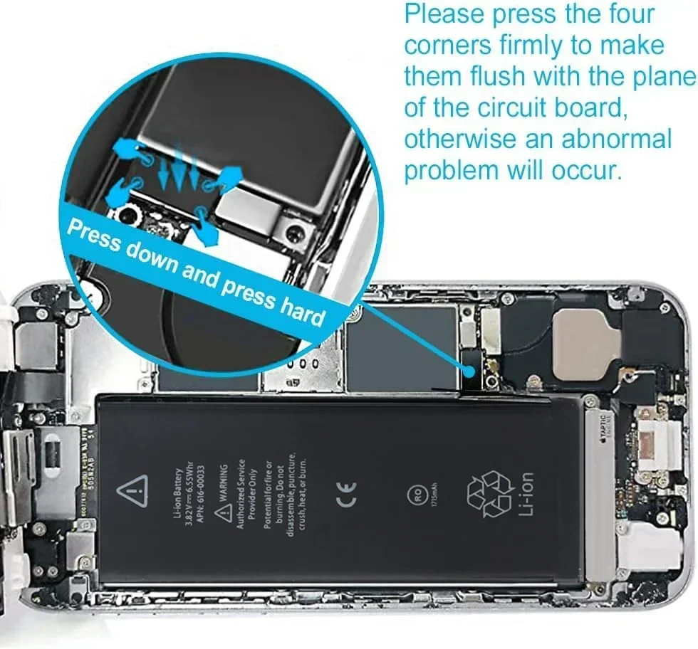 High Capacity Phone Battery For iPhone SE 2 4 5S 6 6s 6p 6sp 7 7p 8 Plus X Xr Xs Max 10 11 12 13 Pro Max Battery For Apple image 5