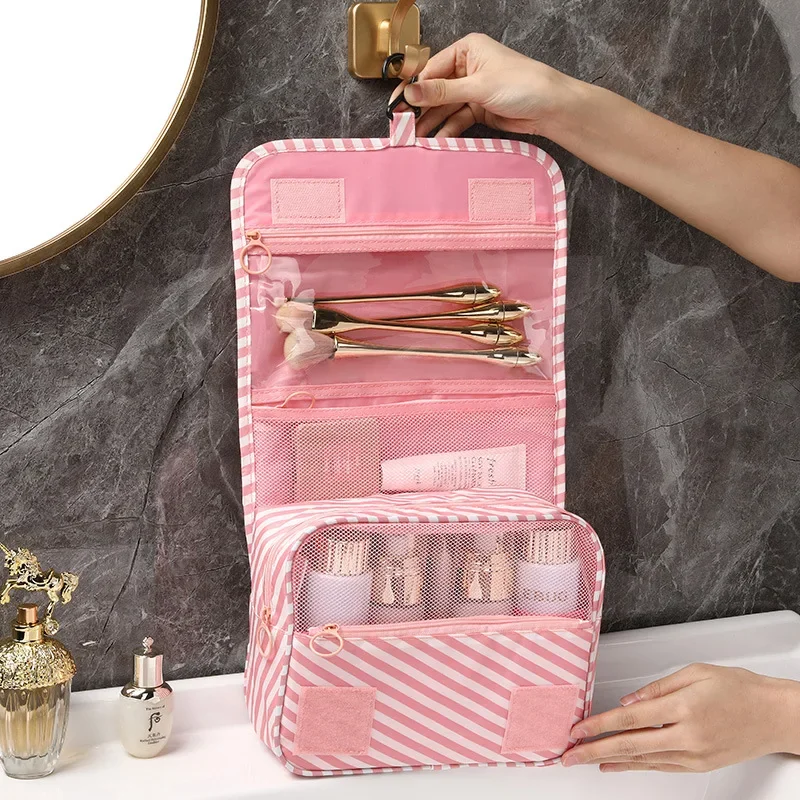 Multifunktionale Reise Haken Make-up Tasche Kosmetik Aufbewahrungstasche Wasserdichte Toilettenartikel Beauty Organizer Damen Badezimmer Aufbewahrungstasche