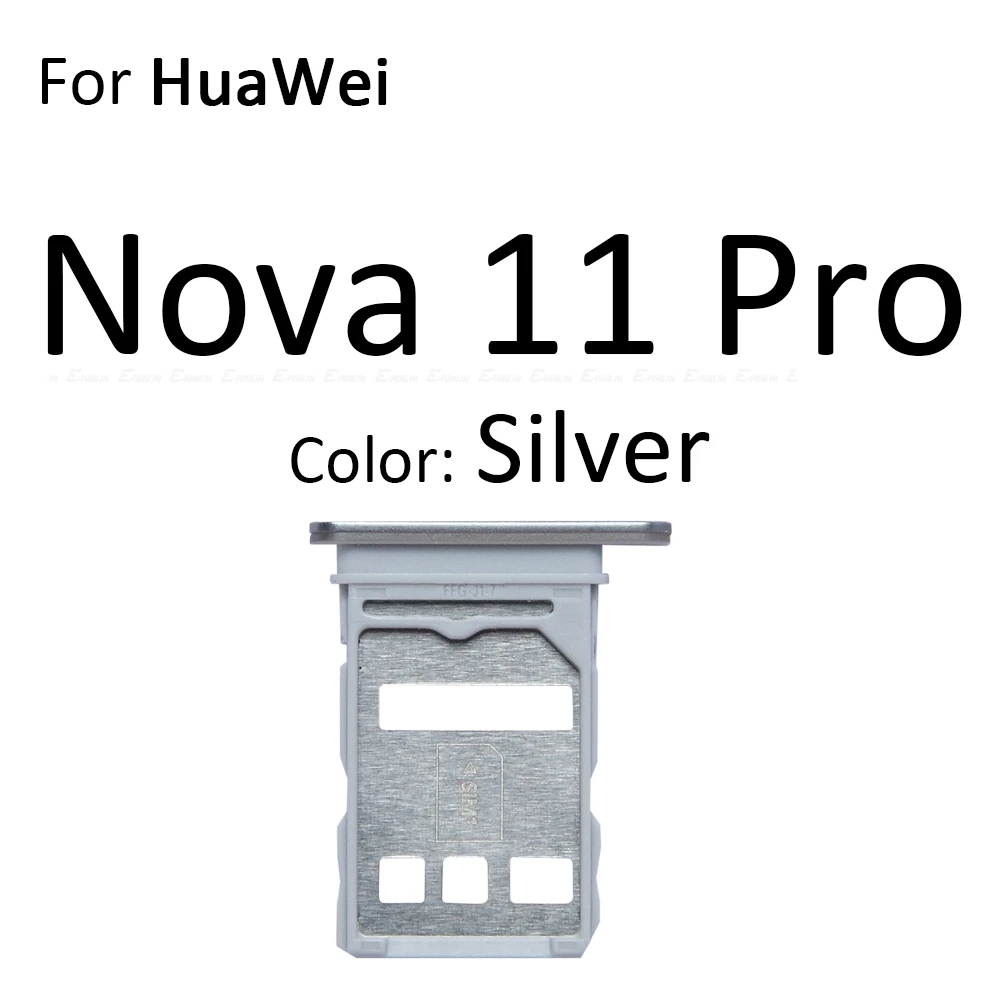 Sim مايكرو SD بطاقة محول مأخذ التوصيل الحاويات موصل حامل فتحة قارئ صينية لهواوي نوفا 11 برو SE الترا 11i