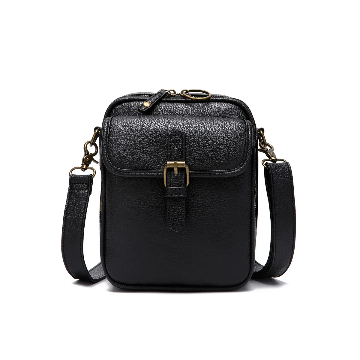 

Vintage Design PU Leather Crossbody Shoulder Bags for Women Spring Retro Branded Handbags and Purses Ladies Mobile Phone bag