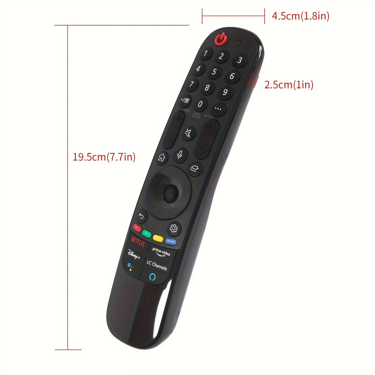 IR MR21GA Remote Control for L 2021 Smart TV for UHD OLED QNED NanoCell 4K 8K TV No Pointer Flying No Mouse Voice Function