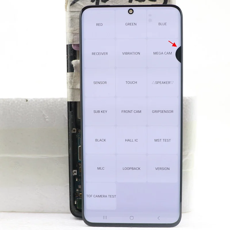 ORI 120HZ AMOLED S20 Ekran LCD z dotykiem (Digitizer) do Samsung Galaxy S20 G980 SM-G980N SM-G980B G980F/DS — zdjęcie produktu 2