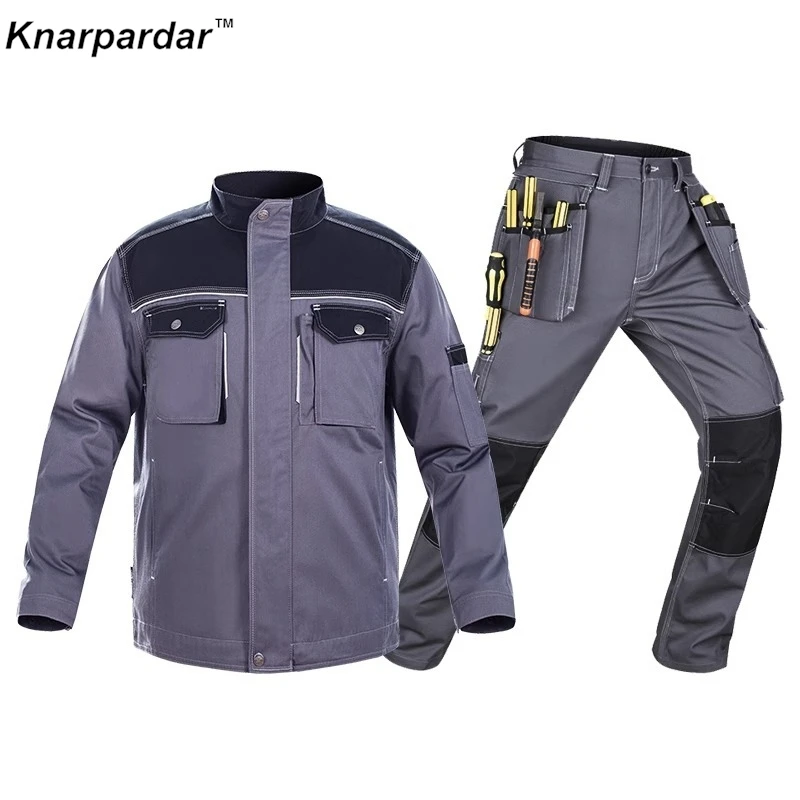 men-workwear-jacket-and-pants-men-cargo-construction-multiple-pockets-work-jacket-suit