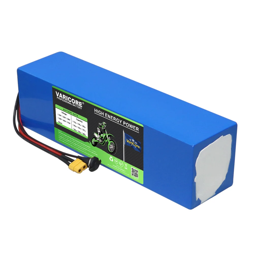 VariCore 48 V 15 Ah 13s3p 21700 Lithium-Akku mit integriertem BMS-Schutz für 54,6 V E-Bike-Dreiräder, Elektrofahrzeuge