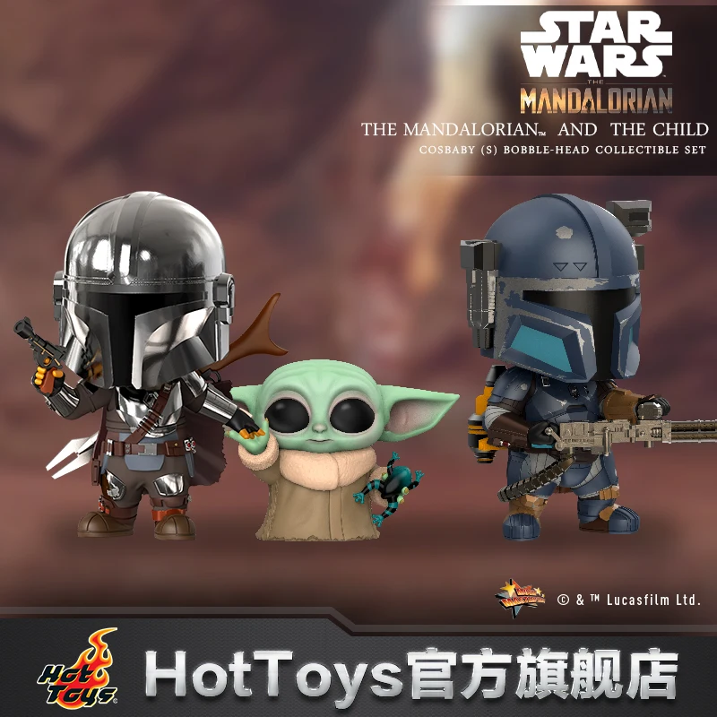 

Hottoys Cosbaby Star Wars The Mandalorian And The Baby Yoda Movie Character Anime Model Collection Artwork Boy Birthday Fan Gift