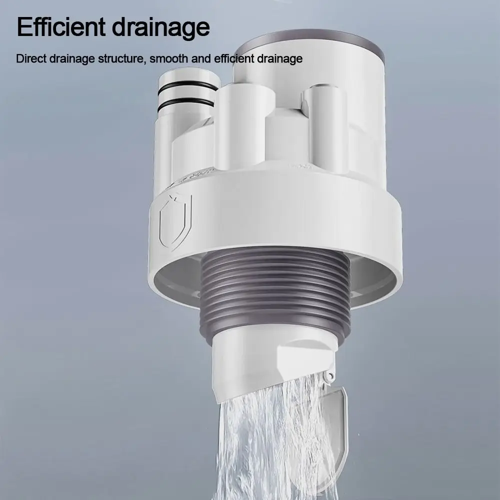 

Адаптер сливной трубы для раковины с защитой от запаха, уплотнительное кольцо, многофункциональная кухонная раковина, канализационная ветка 5 в 1, разъем для водопроводной трубы для посудомоечной машины