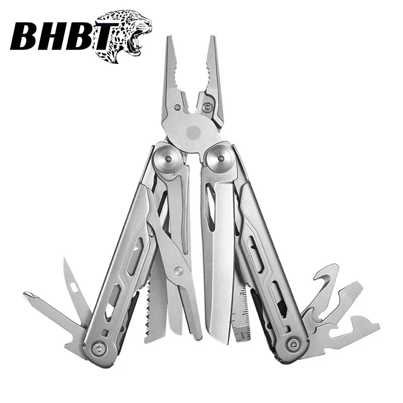 

BHBT 17 in 1 Multitool Pliers Folding Multi-functional Combination Tool Portable Scissors Saw Blade EDC Outdoor Multi Tools