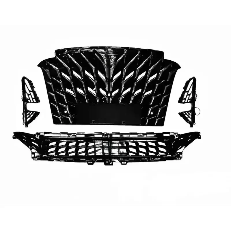 

High Quality ABS Front Grille Tiger Style Fit DENZA D9 Car Exterior Accessories