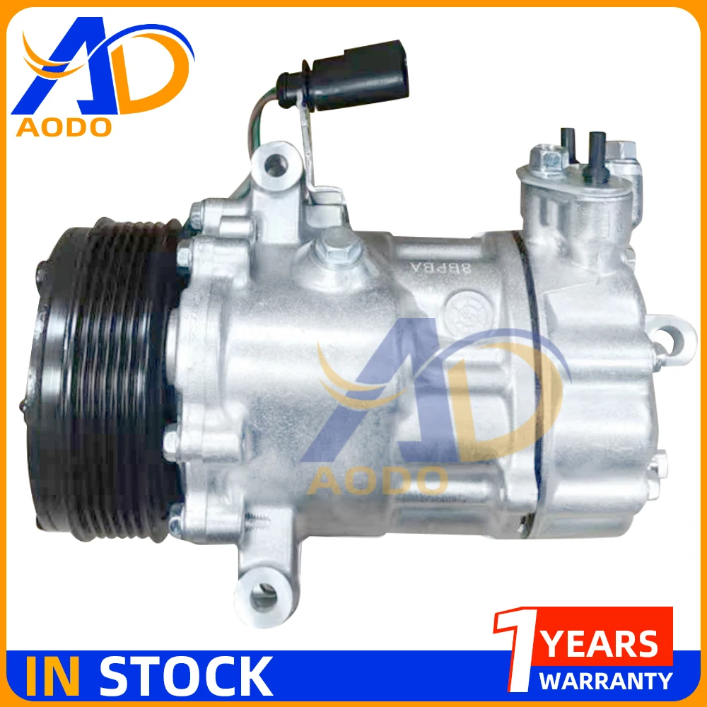 

SD6V12 AC Compressor With Clutch For Volkswagen Polo IV Skoda Rapid Fabia II 1S0820803C 5U0820803F 6RD820803 6R0820803B