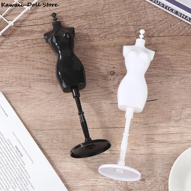 1Set 1:6 Dollhouse Miniature Mannequin Coat Hanger Skirt Support Wedding Mannequin Stand Humanoid Model Toy