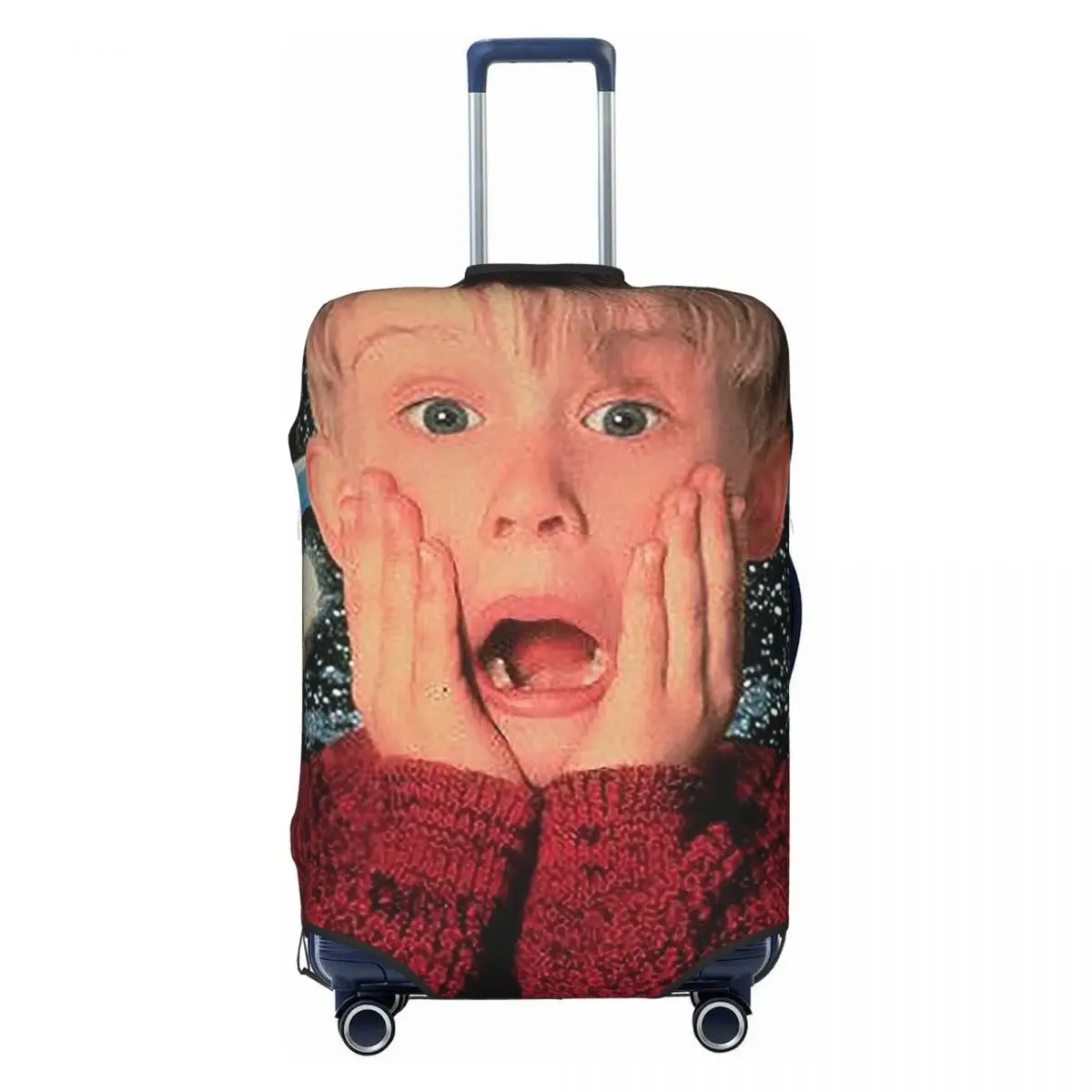 Home Alone Surprise-Juste de protection pour bagages, housse anti-poussière, élastique, étanche, 18-32 pouces, housse de valise, accessoires de voyage