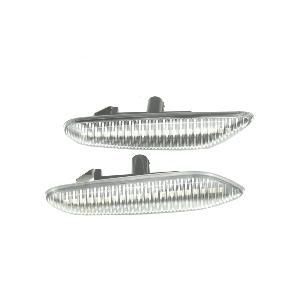 For BMW 1 Series E81 E82 E87 E88 Sequential Flashing LED Turn Signal Side Marker Lights Non-M1 Models Compatible