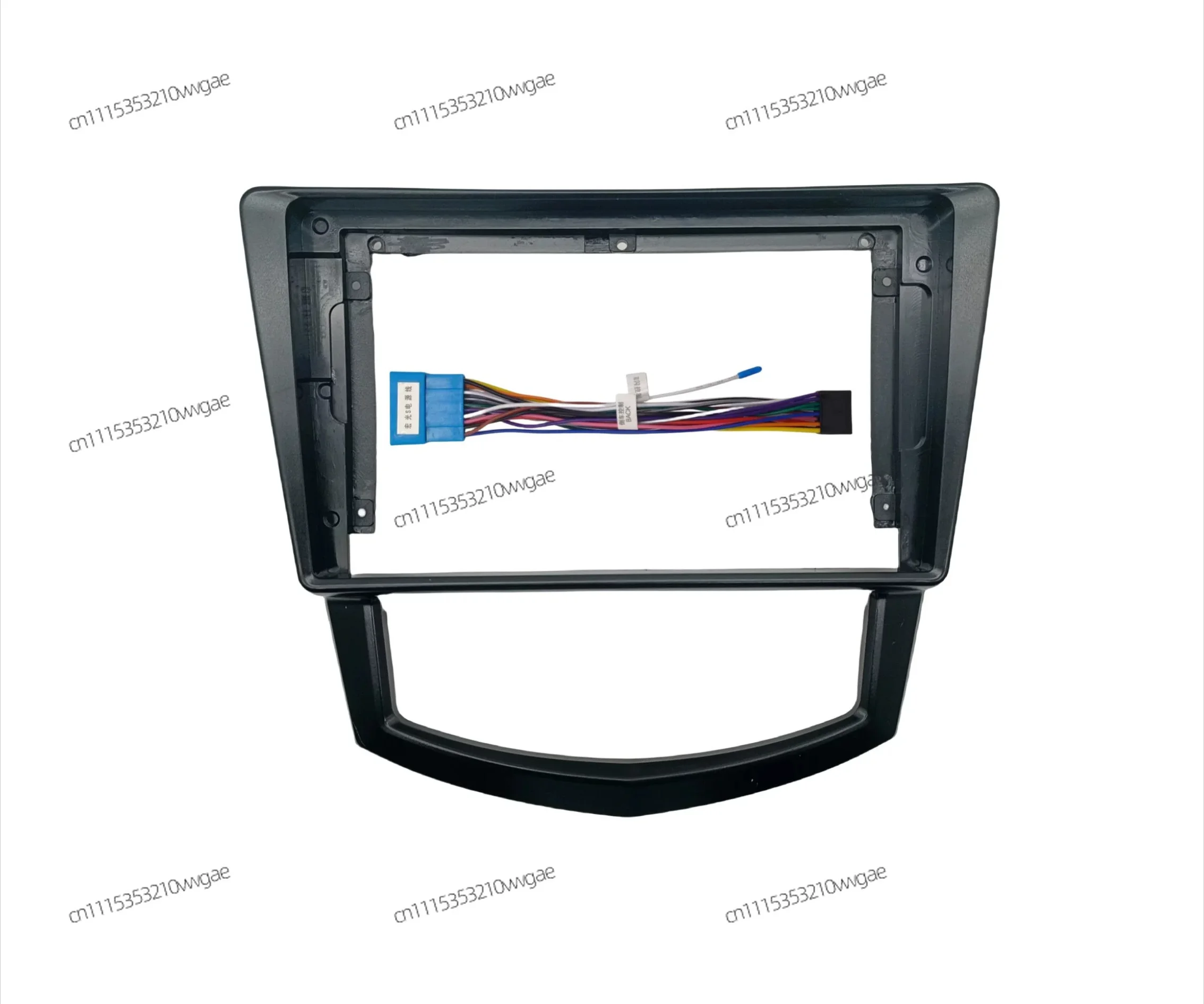 For 9/10 Inch Car Radio Fascia Frame Compatible with Wuling Hongguang S 2013-2017 Android Dash Panel Kit