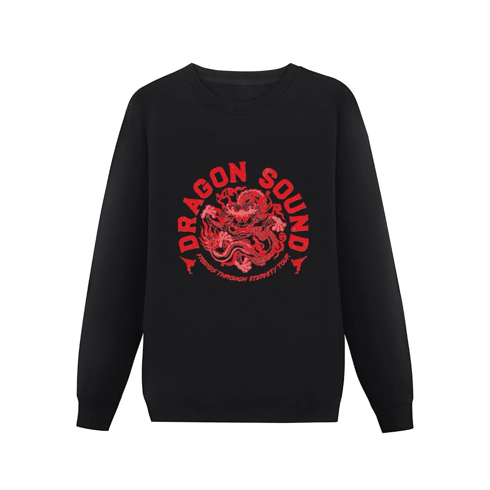 Dragon Sound Friends Through Eternity Tour (Red) Classic Pullover Hoodie men clothes aesthetic clothing graphic sweatshirts