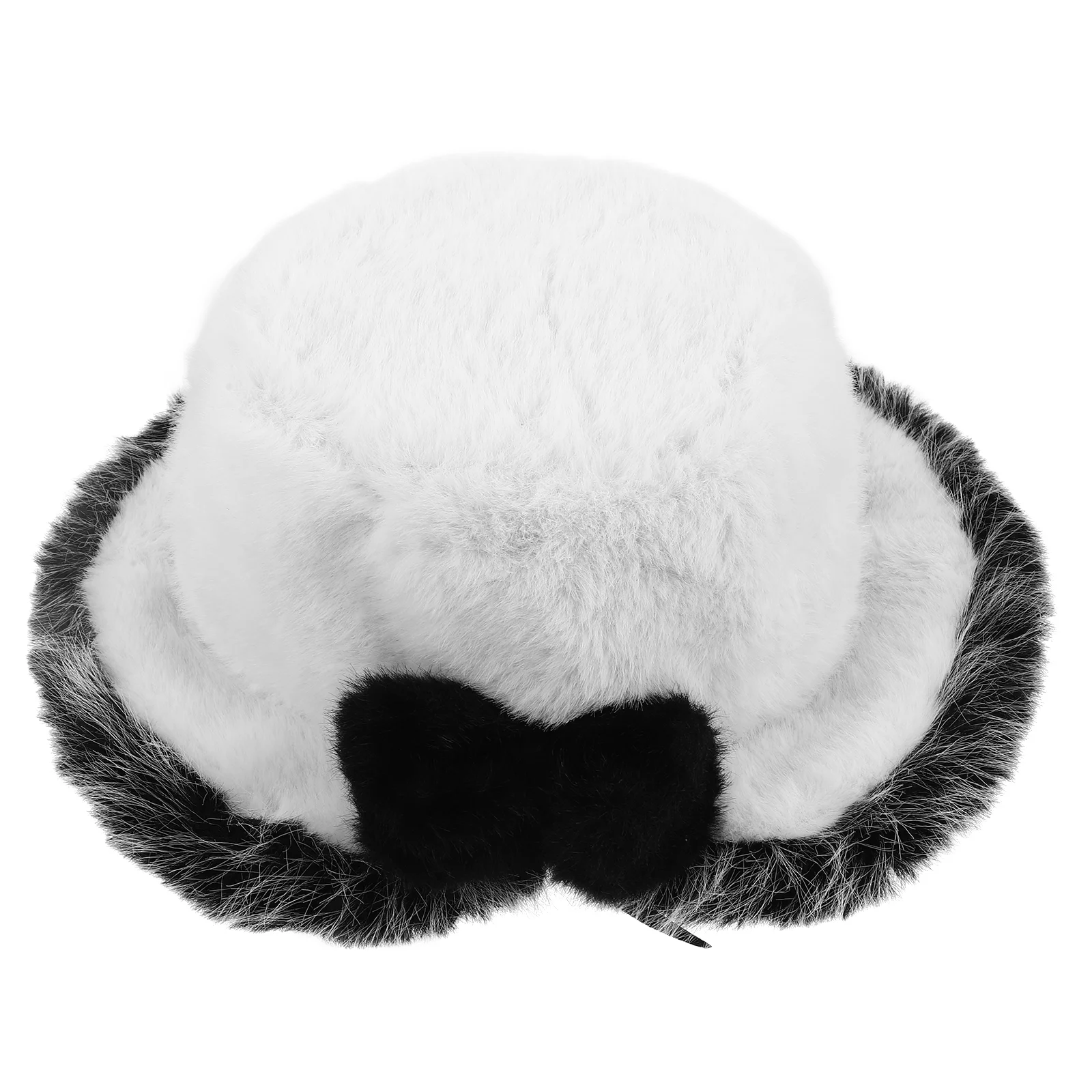 Plush Bucket Hat Lovely Fisherman Cap Cute Hats for Women Furry Fuzzy Fashion Women's