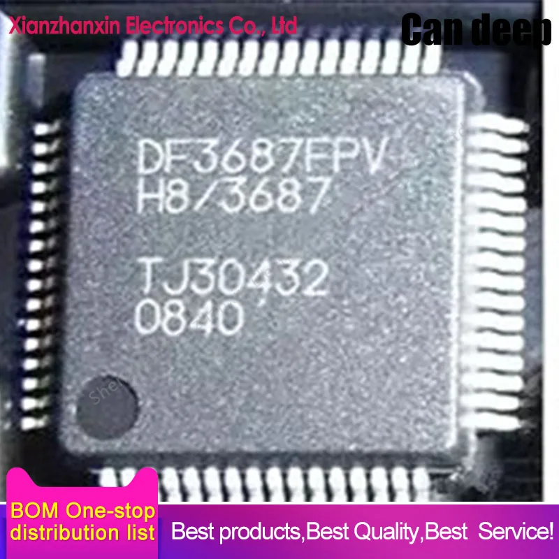 

1PCS/LOT HD64F3687FPV DF3687FPV QFP-64 Microcontroller chip