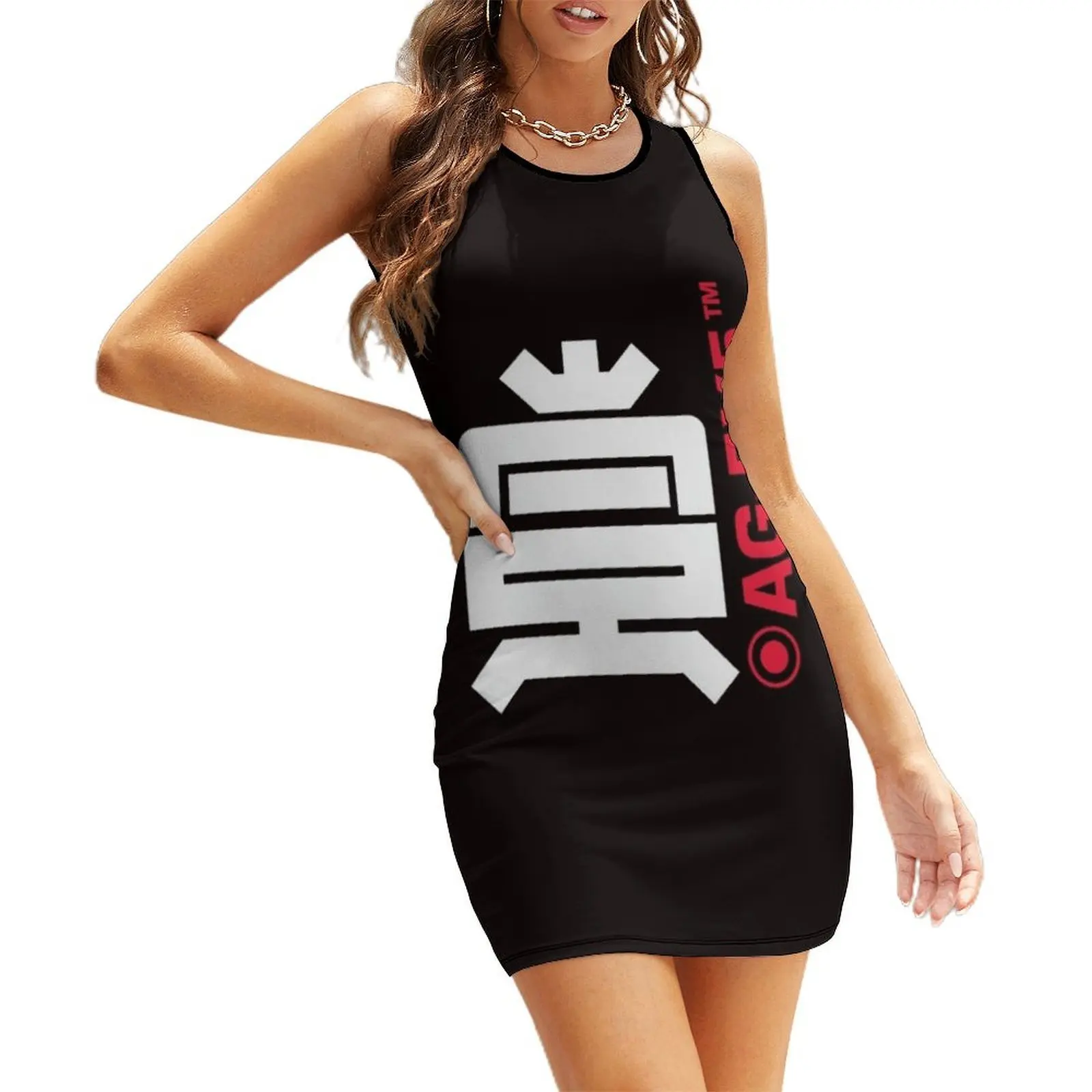 

Wipeout 2097 Ag Systems Team Sleeveless Sundress clothing women summer 2025 women's dresses luxury