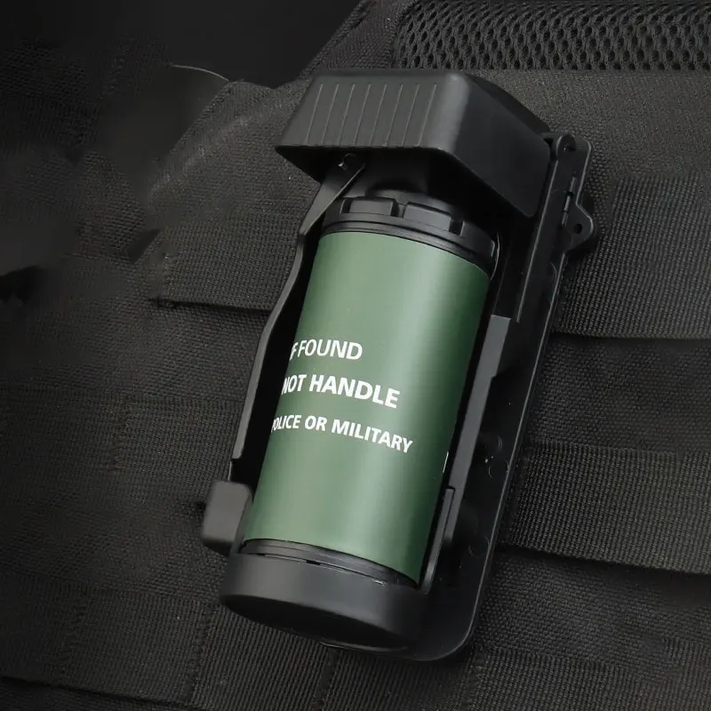 Smoke Bomb Model Hollow Can Be Filled Pop-up Toy Cosplay Props MOLLE System Outdoor Hunting Gear Explosive Water Bomb