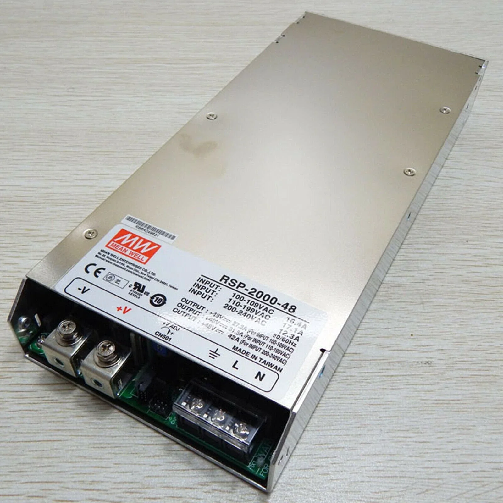 Switching power supply RSP-2000-48 2000W | 48V | 90-264VAC/127-370VDC
