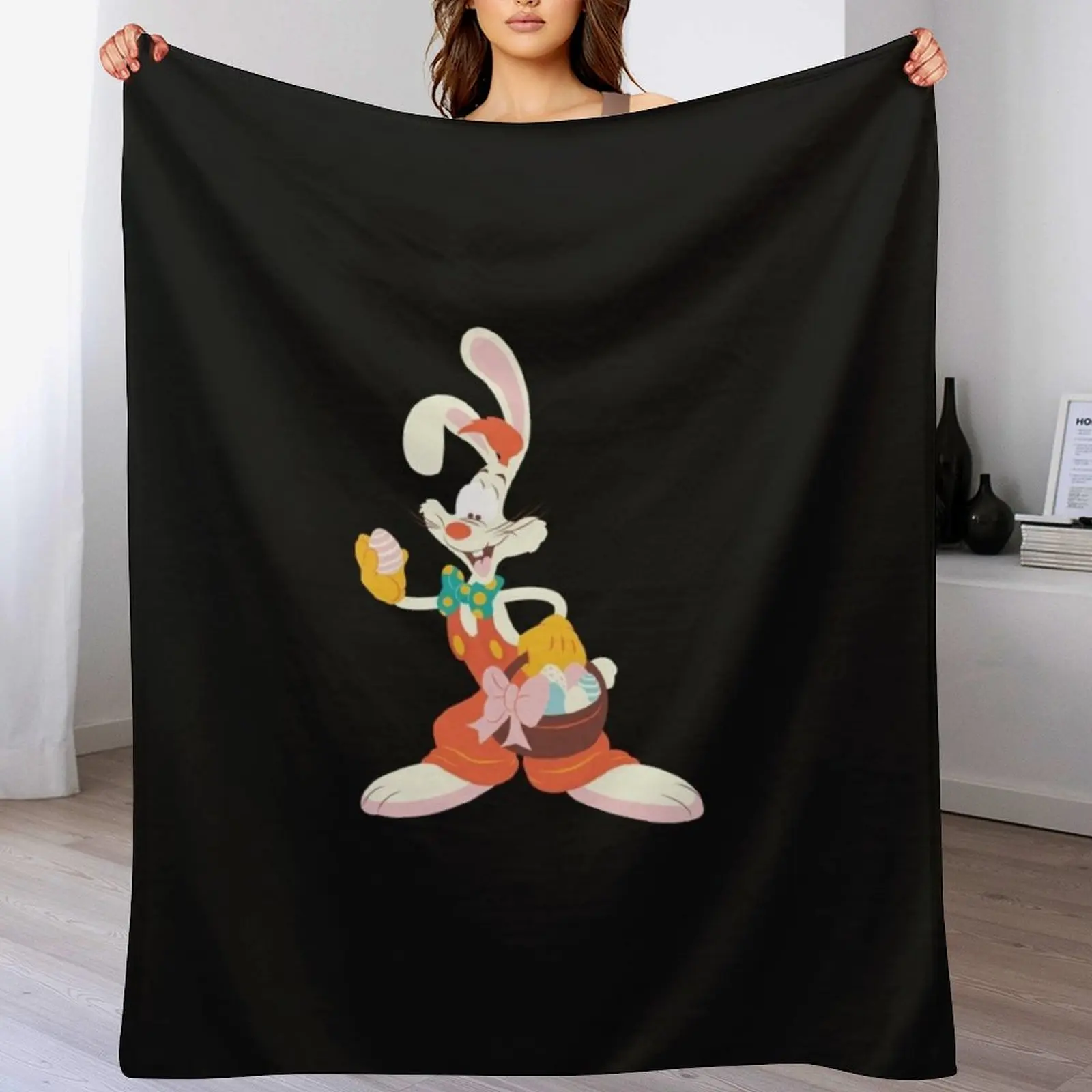 Jessica rabbit art Throw Blanket funny gift Luxury Designer For Baby Blankets