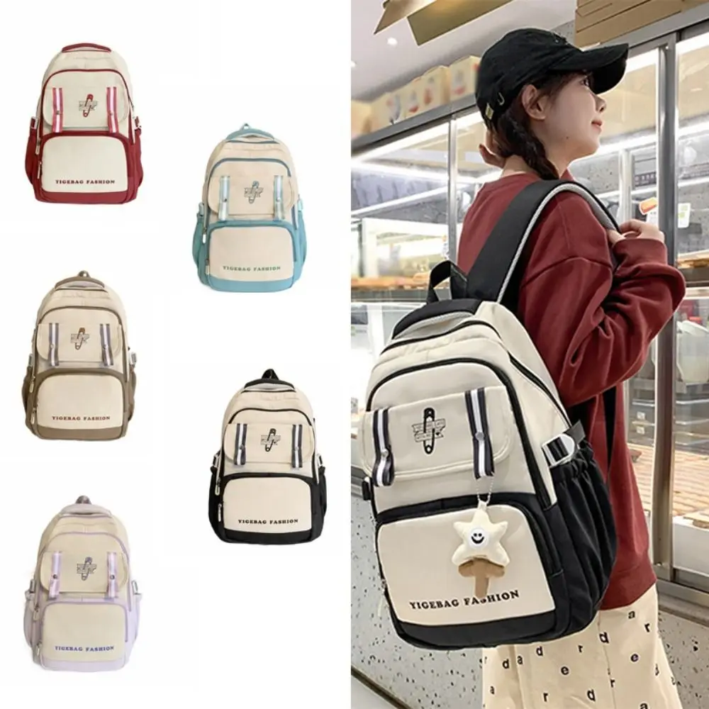 

Gift Cute School Bag Colorful Adjustable Straps Girls' Backpack Casual Nylon College Backpacks Travel