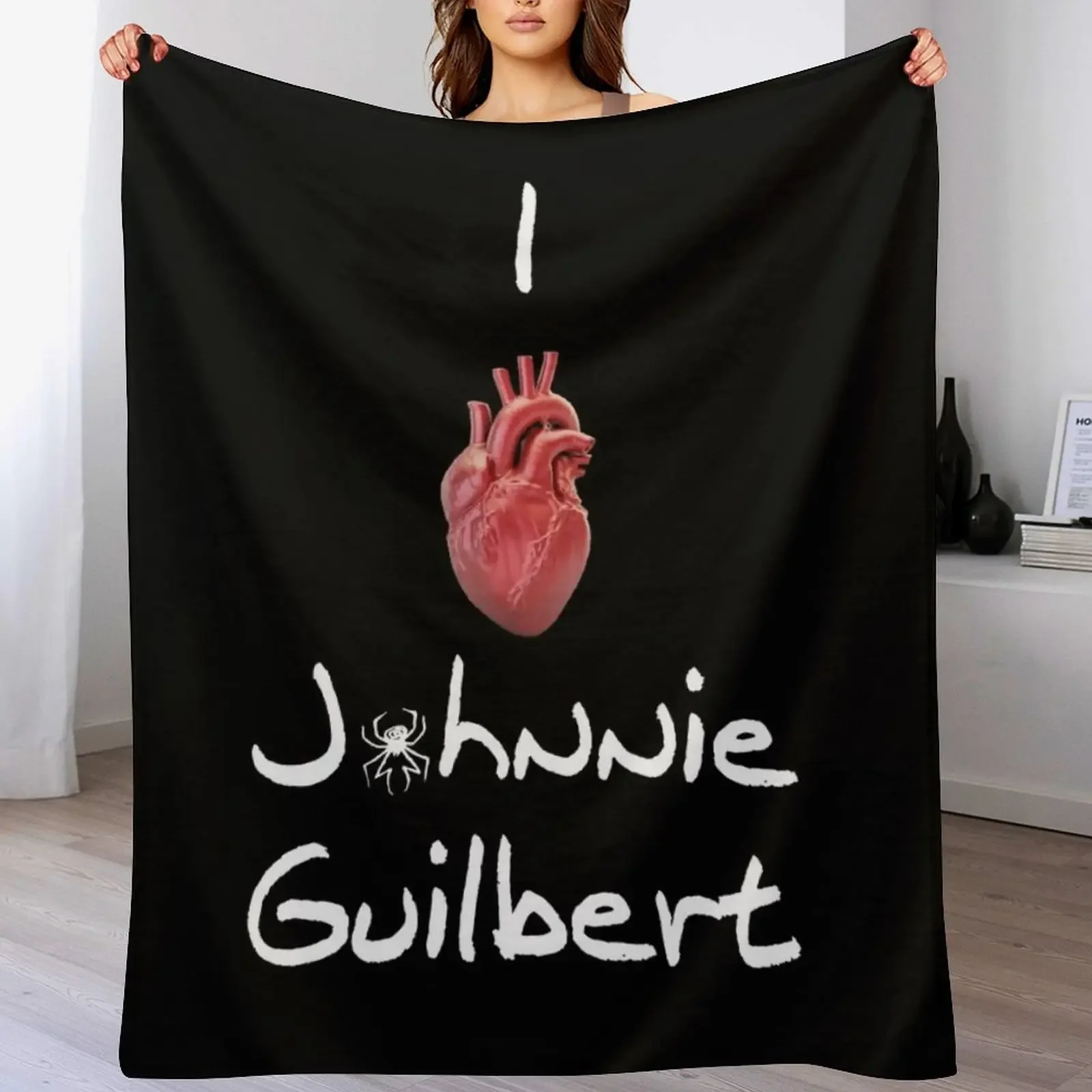 

I love Johnnie Guilbert Throw Blanket All Season Lightweight Soft Blanket for Bed
