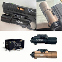 Surefir X300U Scout Light Gun Light Lanterna Rifle Strobe Flashlight Fit 20mm Rail Airsoft Hanging FlashlightHunting