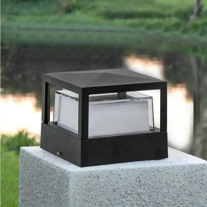 

2023 Outdoor Waterproof Led Stairway Lamp Wall Lamp Courtyard Lawn Enclosure Column Head Lamp