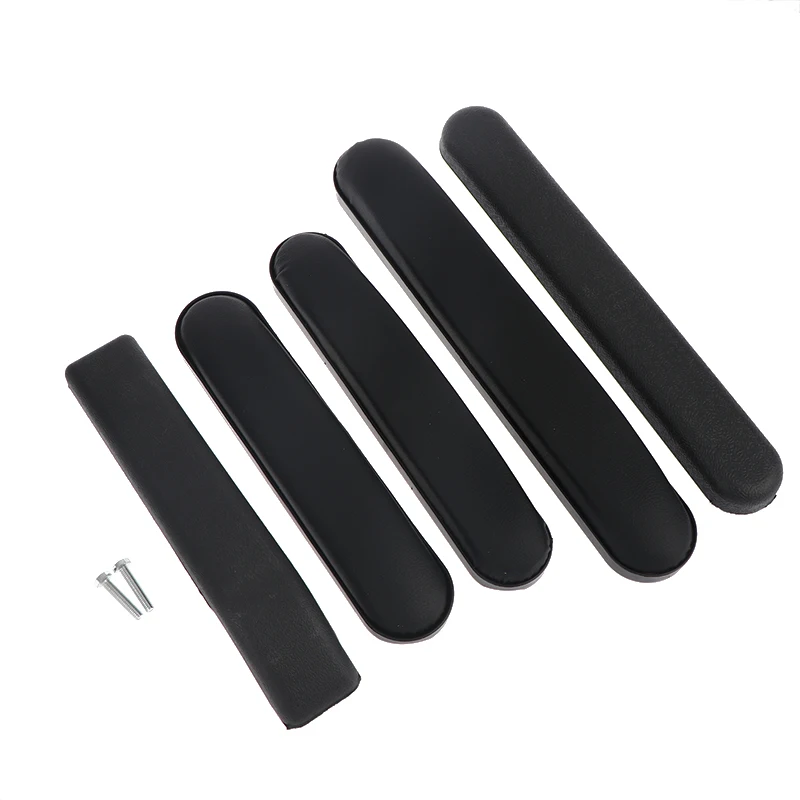 New 1Pc Wheelchair Armrest Pad Sponge Leather Spare Part Arm Rest Without Screw Soft Comfortable Arm Pads Cover Arm Rest Support