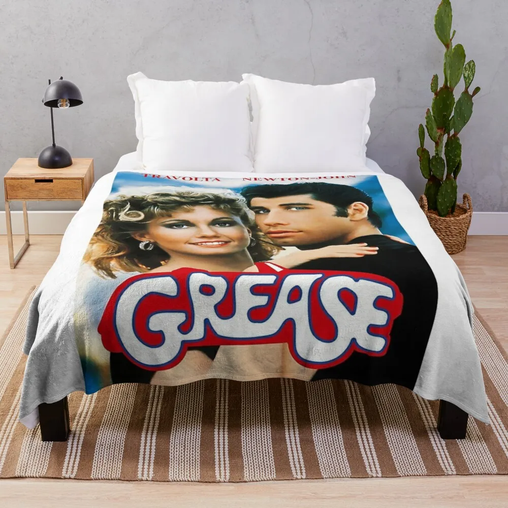 Grease Throw Blanket Sleeping Bag Blanket Stuffed Blankets