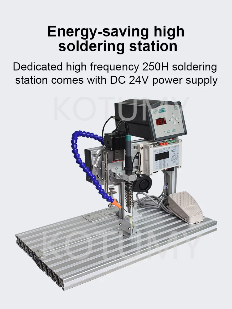 semi-automatic soldering machine, 15V/3A for AUX, DC, USB, LED lights, power plug switch spot welding machine