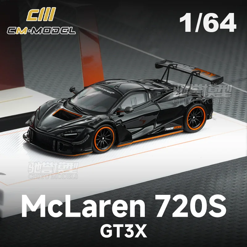 

CmModel 1/64 720S GT3X sports car metal diecast cars collection models Toys For Boys model cars