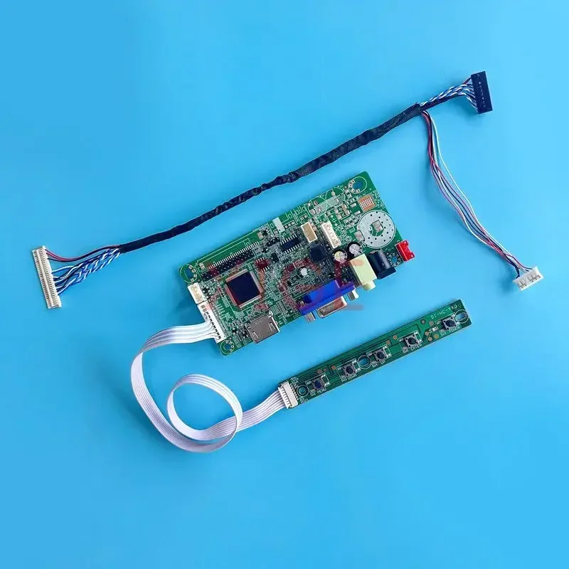 

LCD Panel Controller Driver Board Fit G156HAN02 G156HAN04 VGA LVDS 30-Pin 15.6" DIY Kit Screen 1920*1080 HDMI-Compatible Speaker