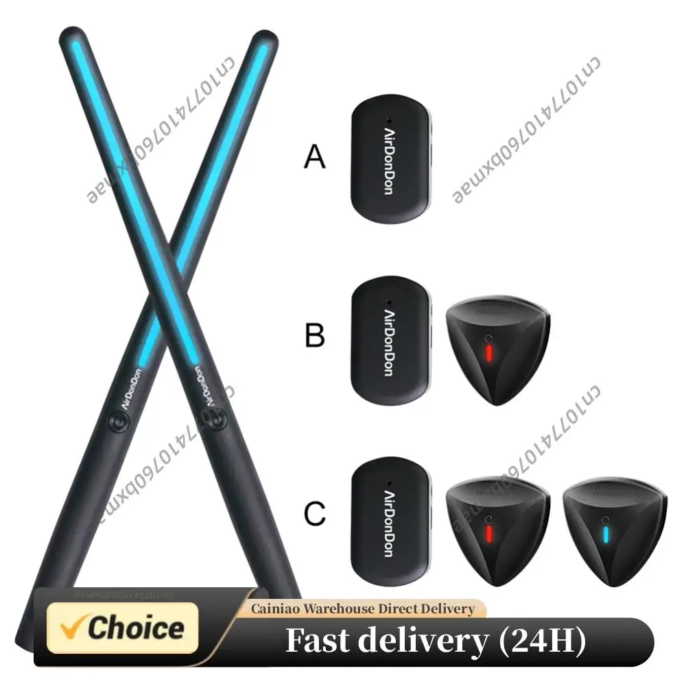 portable-air-drum-set-air-drum-adapter-bluetooth-compatible-virtual-drum-sticks-electronic-drum-set-for-beginners-professionals