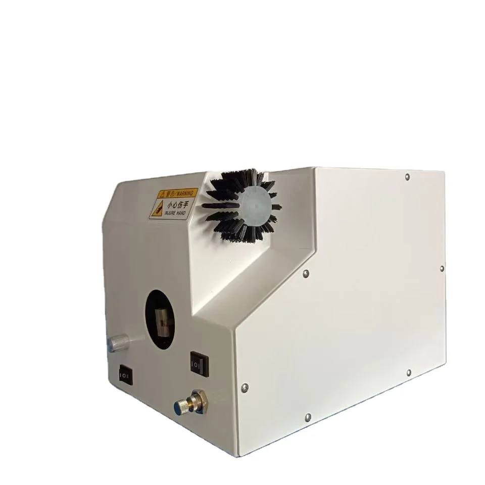 220V Semi-Auto Braided Wire Splitting Braid Layer Brushing Twisting Winding Machine Cable Manufacturing Equipment 4