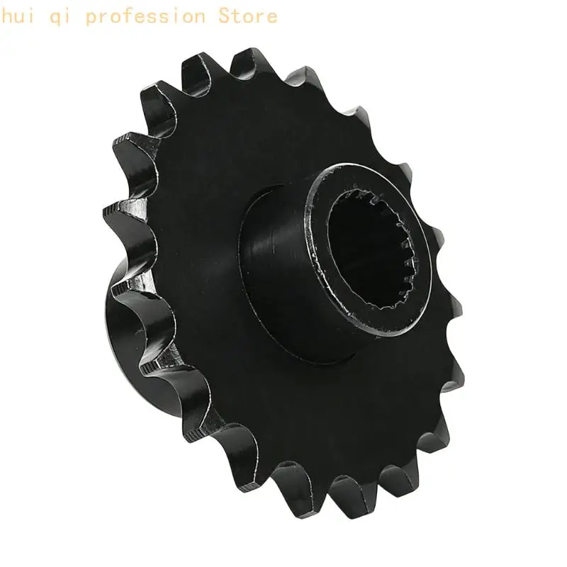 Vorderes Kettenrad mit 19 Zähnen für GY6 150Cc 428-Kettensysteme, Teil aus Kohlenstoffstahl mit inneren Keilverzahnungen – Detail 2