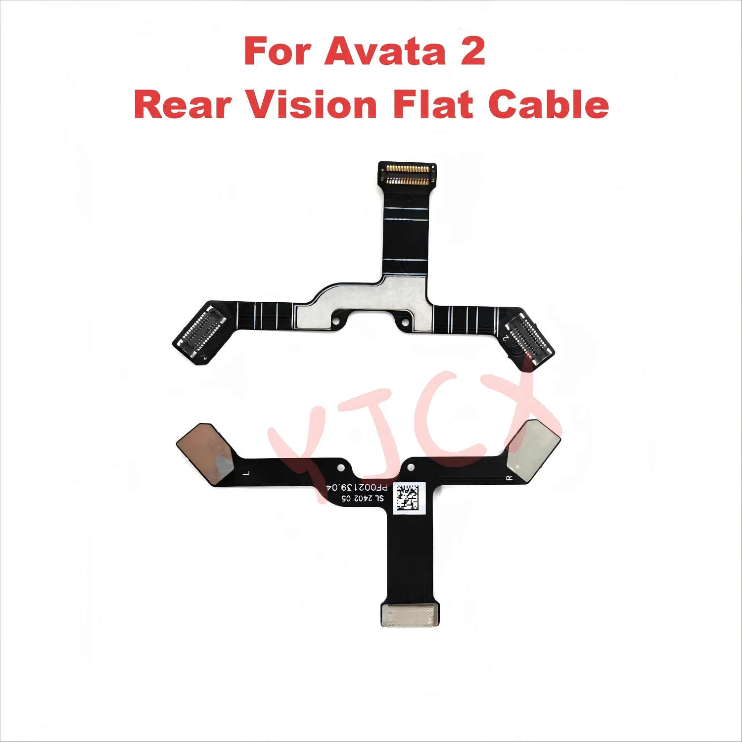 Novo cabo plano de visão traseira de drone para dji avata 2 vision flexibel cabo flexível peças de reparo de drone