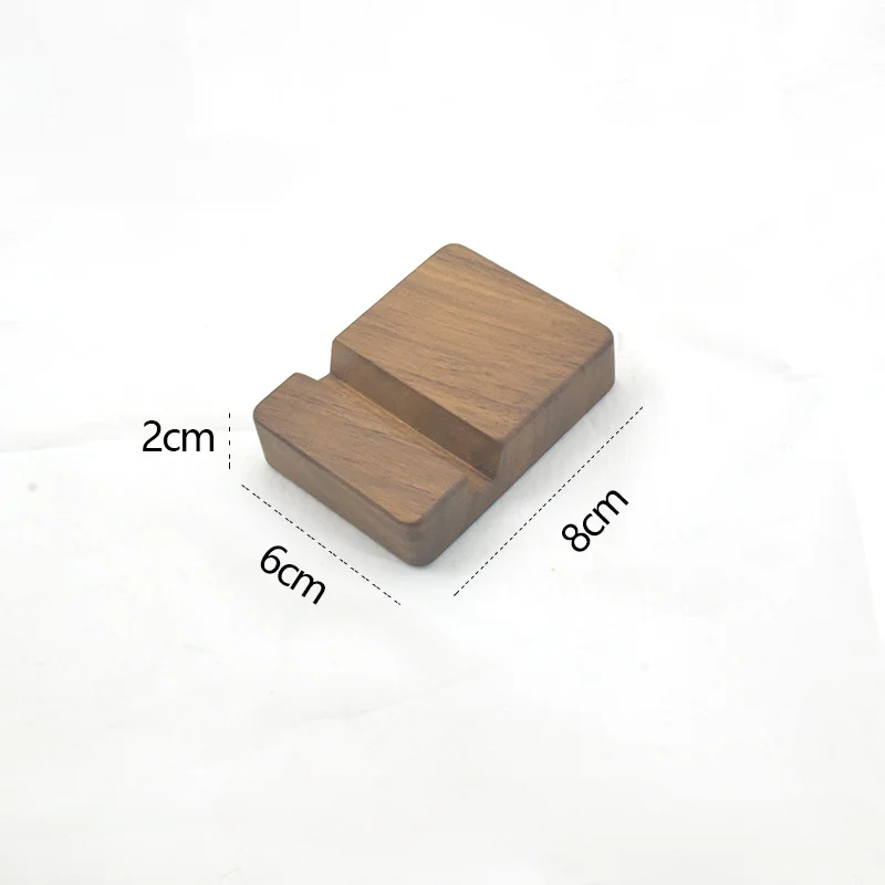 Tragbare Massivholz-Handy-Racks, Schreibtischständer, Halter für Handy, Tablet, PC, E-Reader, Wohnaccessoires, individuelles Logo – Detail 10