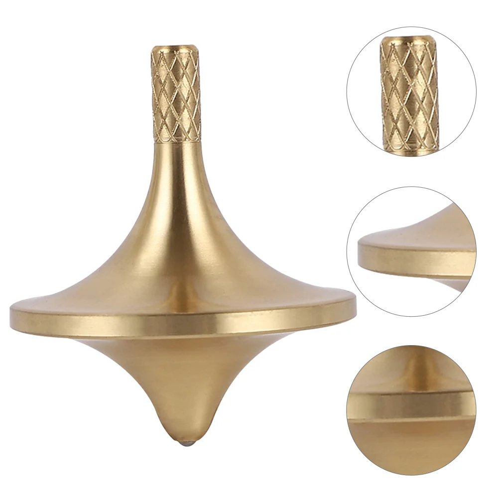 Classic Spinning Top Child Toy Fidget Toys for Copper Children Gyro