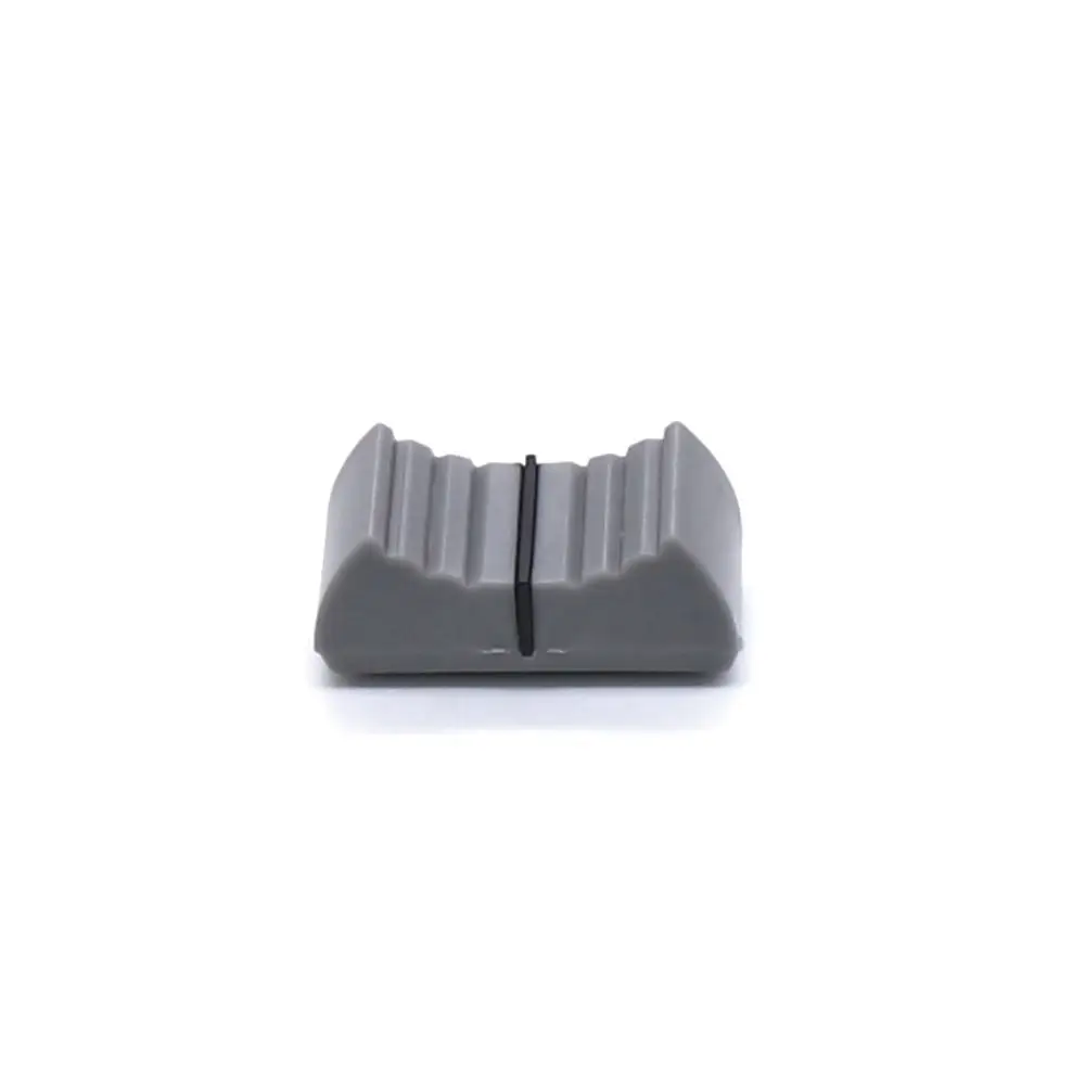 Ribbed Mixer Desk Sliding Sensitive Slider Switch Knob Cap Fader Knob Cap Touch Mixer Dimmer Push-Pull Cap Potentiometer Cap