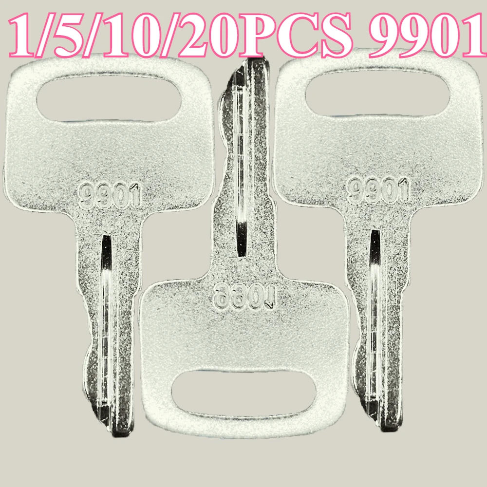 9901 1/5/10/20pcs Ignition Key Fit for JLG and Upright Lifts Replacement For Part  2860030
