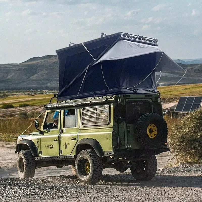 JCZ-02 Z-shaped Roof Top Car Tent for Camping Waterproof Sun-proof Aluminum Alloy Frame Quick Automatic Opening Integrated