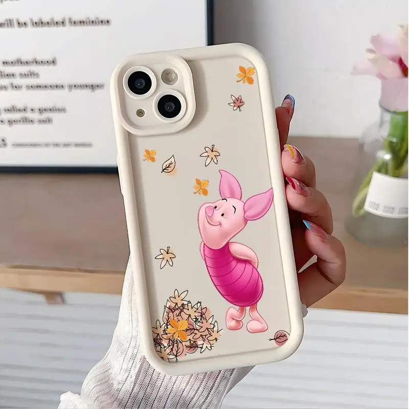 Pooh Bear Eeyore Cute Piglet Phone case for Apple iPhone 12 14 Pro cases 11Pro Max 11 15 Plus 13Pro max 15plus 11pro funda Cover