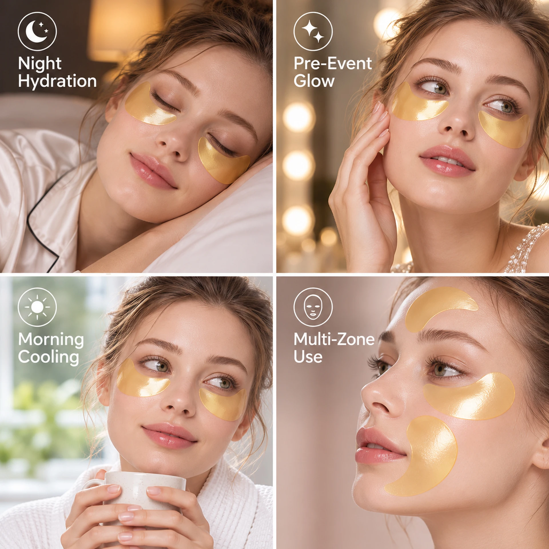 Collagen Retinol Eye Mask for  - Collagen Under Eye Patches recension och pris