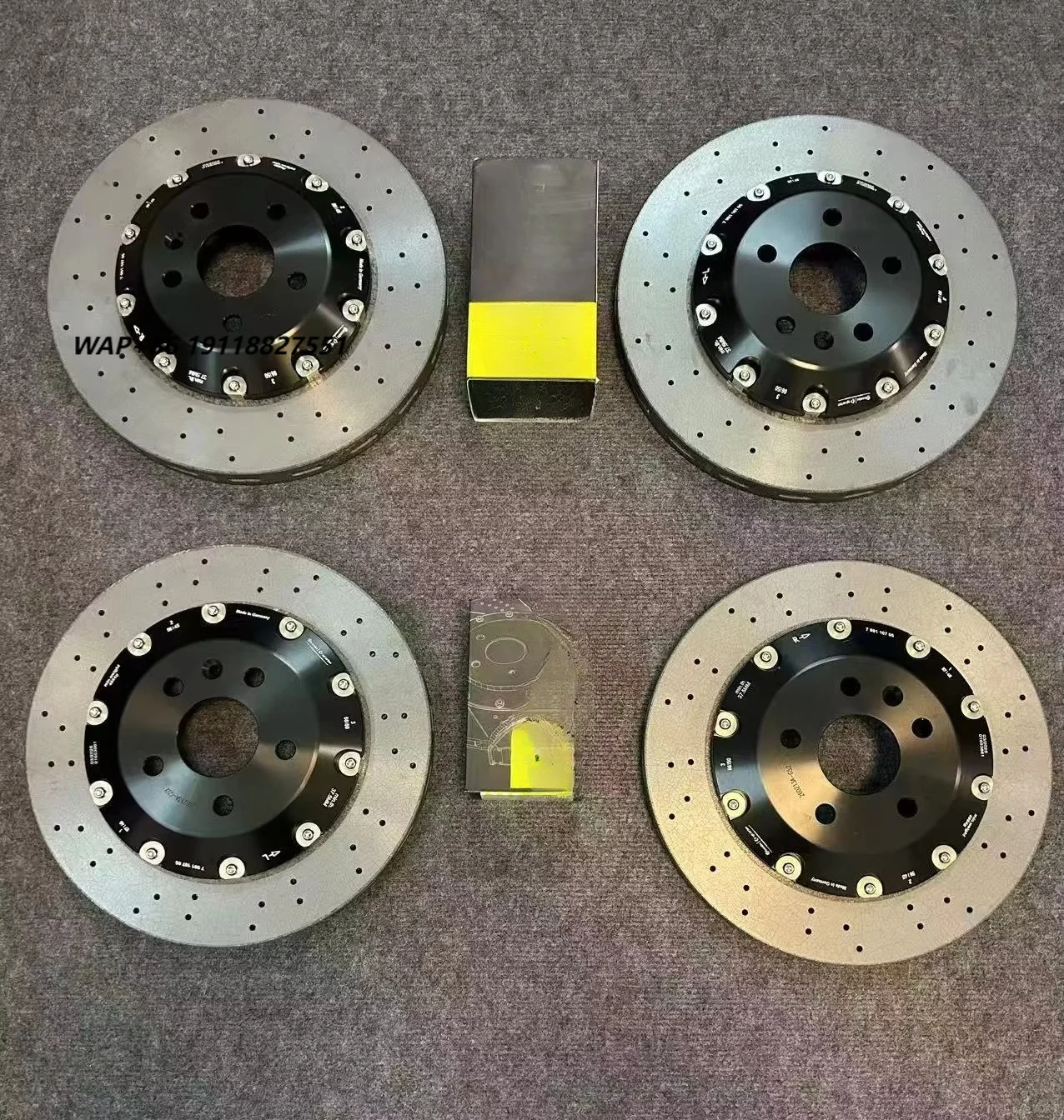 

Car Carbon Ceramic Brake Discs & Rotors 400/380MM Pads New OEM Tested for G80/G30 530i F10 E34 E46 E90 X5m F30