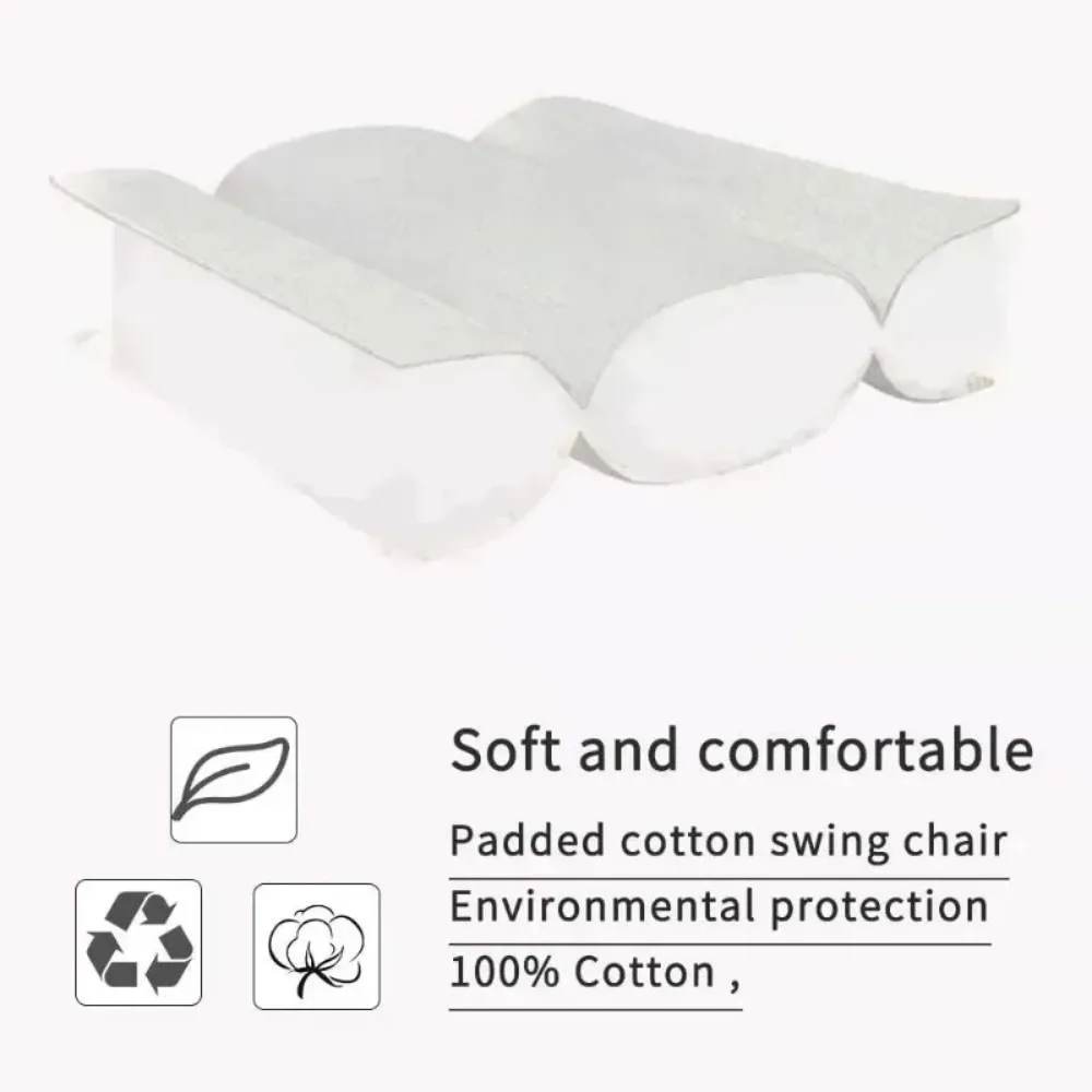 Soporte para silla de Hamaca, incluye columpio colgante grande para interiores, carga máxima de 500 libras, soporte de acero resistente para hamaca para interiores y exteriores (gris)