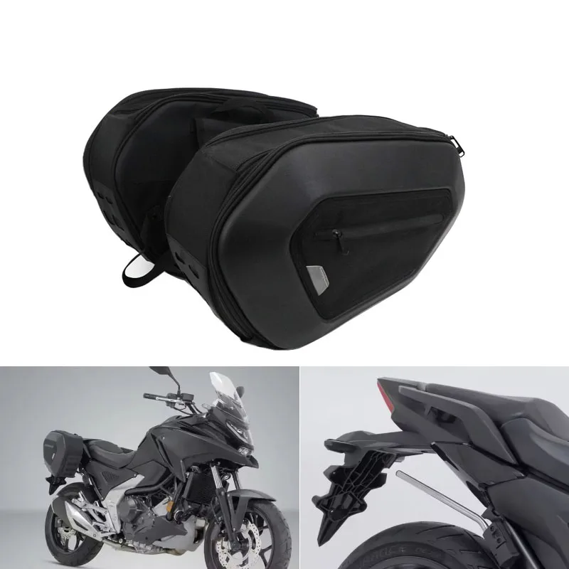 For Honda NC750X 2020-2024 Convient Side Luggage Bag Saddlebag Set 15-20L Journey Motorcycle Traveling Sack NC 750 X