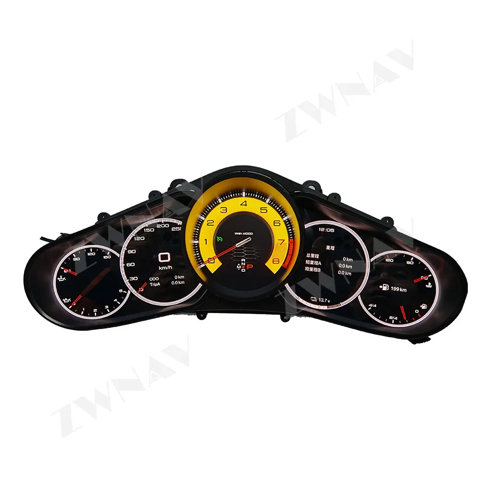 Digital Dashboard Cluster For Porsche 911 2012-2019 Variant virtual Instrument Panel Cockpit Speedometer Dashboard Plug-play