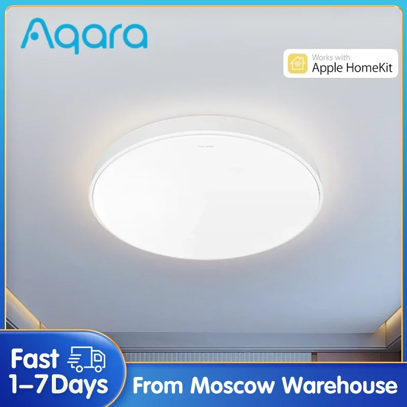 Aqara Smart Plafoniera L1 -350 Zigbee 3.0 Temperatura di colore Camera da letto Lampada a LED Luce Funziona con Xiaomi Mihome Homek APP